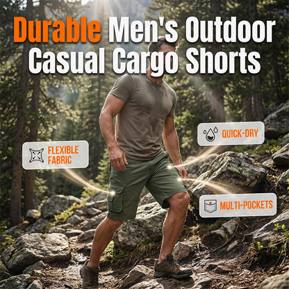 🩳【Get 50% off your second item】🏕️Men's Outdoor Cargo Shorts – Multi-Pocket & Breathable