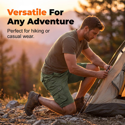 🩳【Get 50% off your second item】🏕️Men's Outdoor Cargo Shorts – Multi-Pocket & Breathable